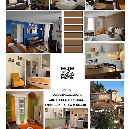 Poterne- Raffiné Avec Jardin Aubeterre-sur-Dronne