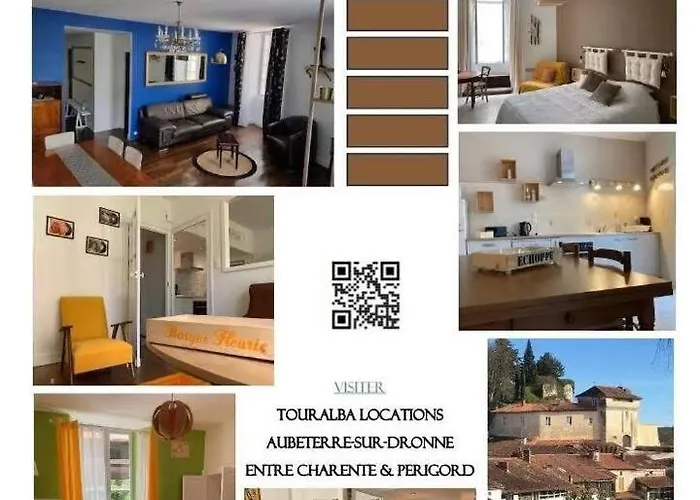 Poterne- Raffiné Avec Jardin Aubeterre-sur-Dronne